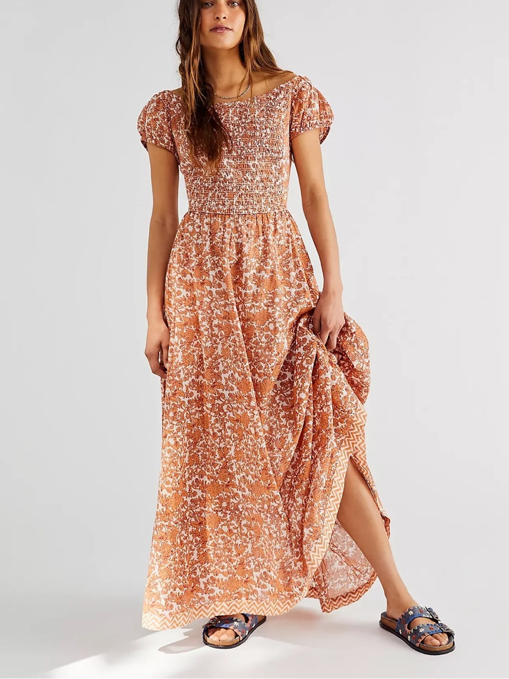 Free People Ultraviolet Maxi Dress